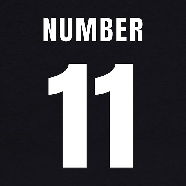 NUMBER 11 FRONT-PRINT by mn9